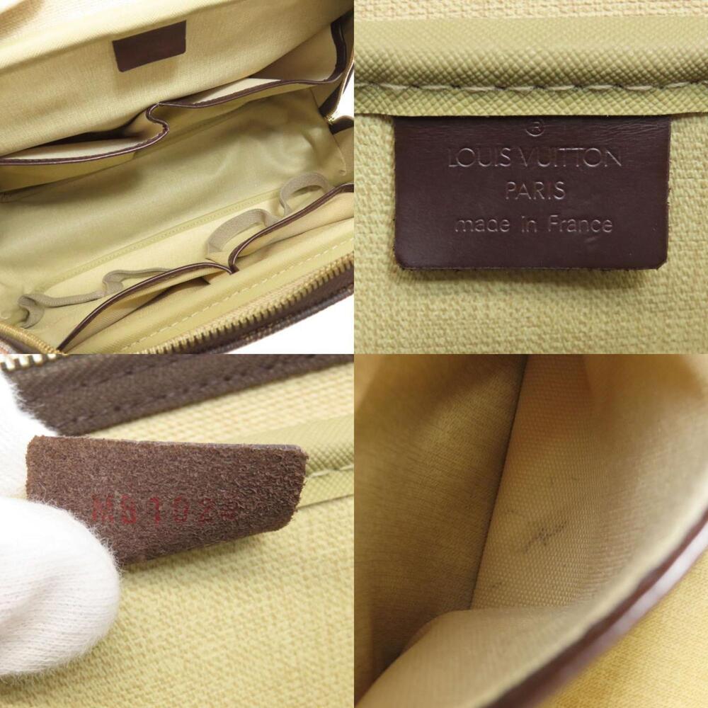 LOUIS VUITTON Brown Damier Canvas Deauville Tote Bag - Picture 5 of 11